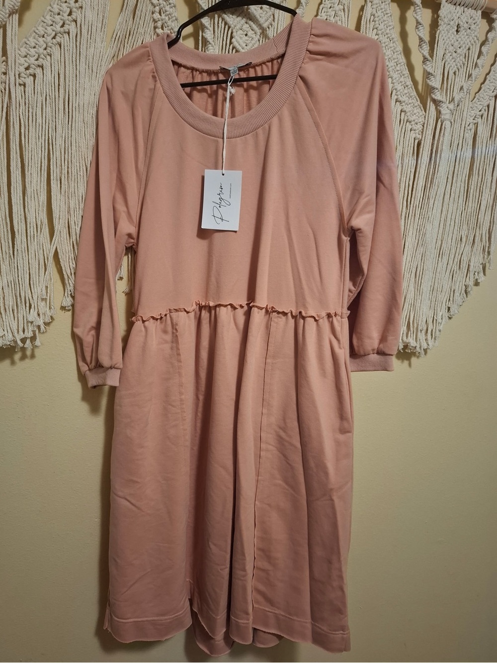 Mauve MIDI Dress size Small NWT